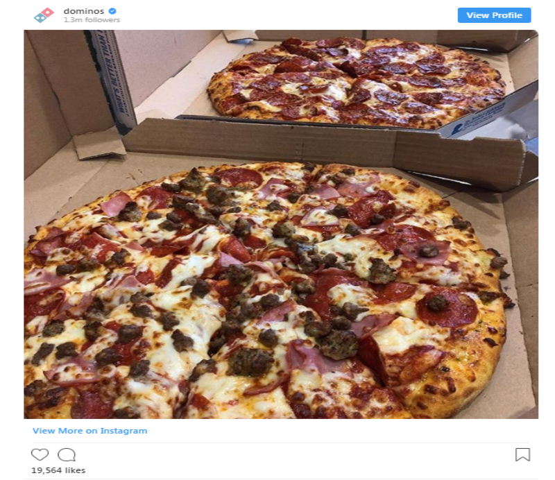 爱吃披萨的童鞋注意了~ Domino‘s 这周半价！